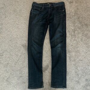 PAIGE Men's Federal Deep Indigo Slim Jeans